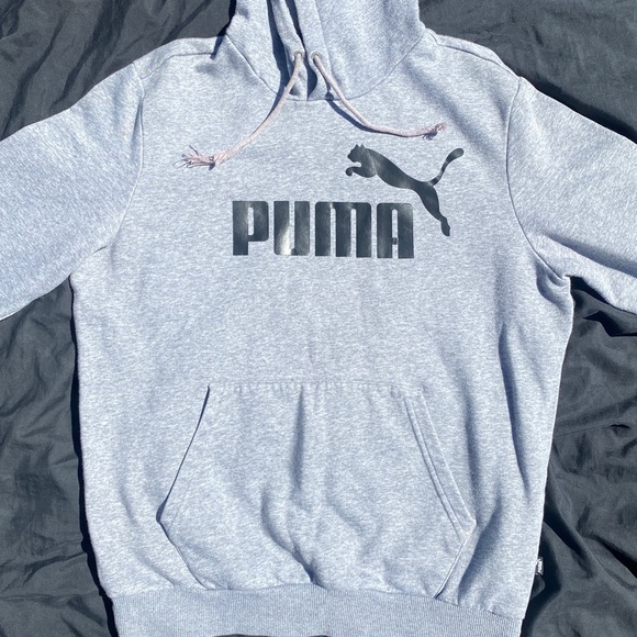 grey Men’s PUMA sweater - Picture 2 of 5